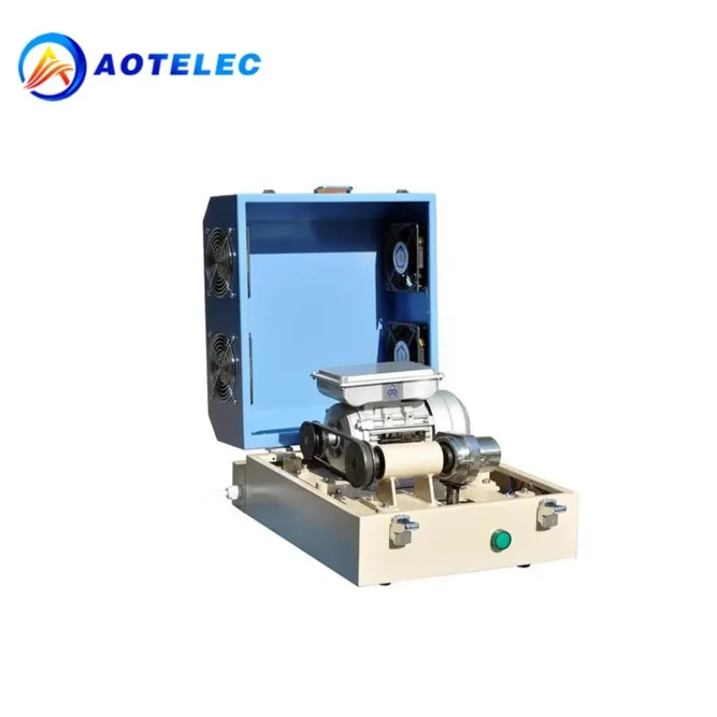 Battery Materials Grinding Compact High Speed Ball Mill Machine With Optional Ball And Jar For Lab