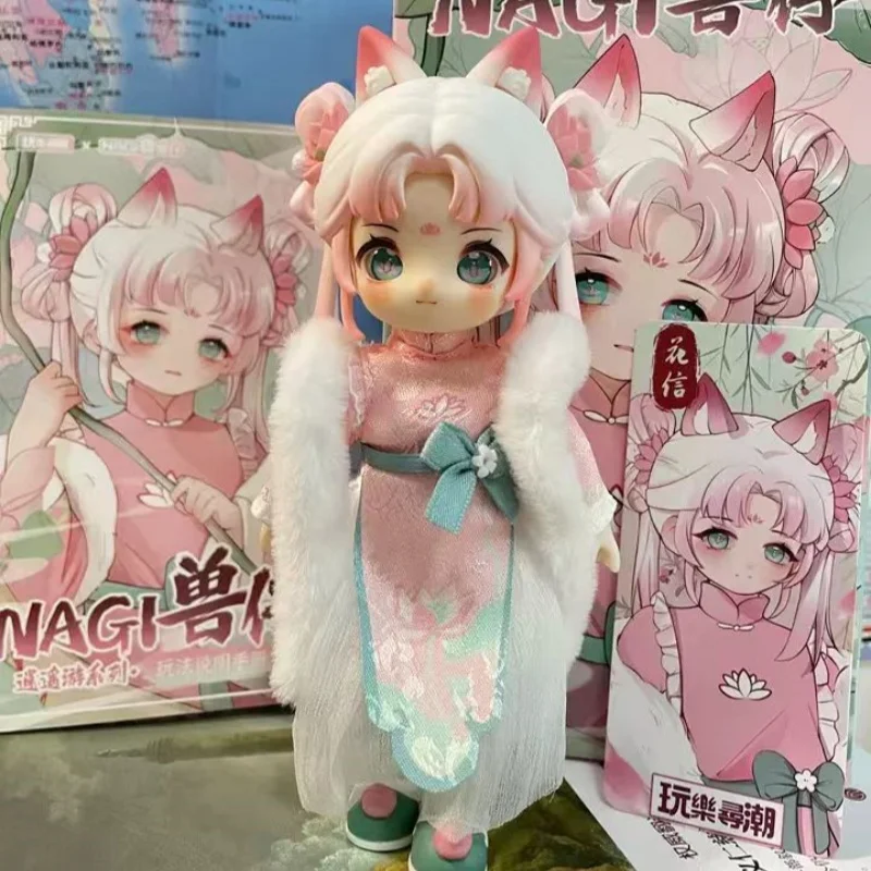 

Hot Genuine Nagi 4 Exchange The Untrammeled Traveler Series Ob11 1/12 Bjd Blind Box Caixa Caja Girls Dolls Boys Birthday Gift