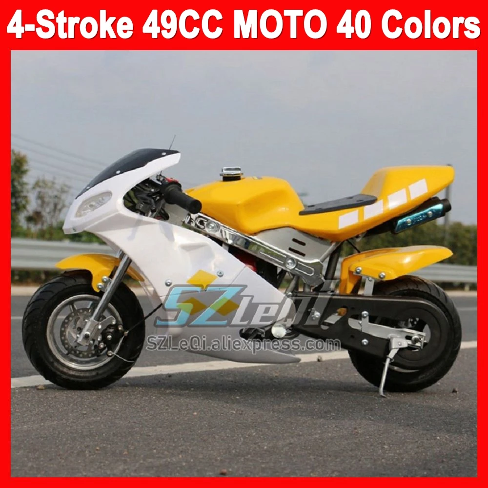 49/50cc Mini Motorcycle Small Buggy 4-Stroke Mountain Gasoline Scooter ATV off-road Superbike Moto Bikes Adult Racing Motorbikes