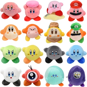 Kawaii Kirby Waddle Dee Soft Plush ของเล่นน่ารักการ์ตูนบุฟเฟ่ต์ Elfilin Meta Knight ตุ๊กตาสัตว์ตุ๊กตา Peluche ของขวัญวันเกิด