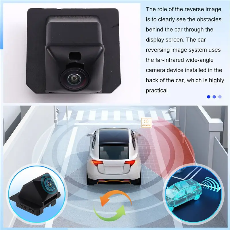 A33K-For Chery Star Journey T1C Exeed LX 704000601AA Car Rear View Camera Reverse Backup Parking Assist Camera