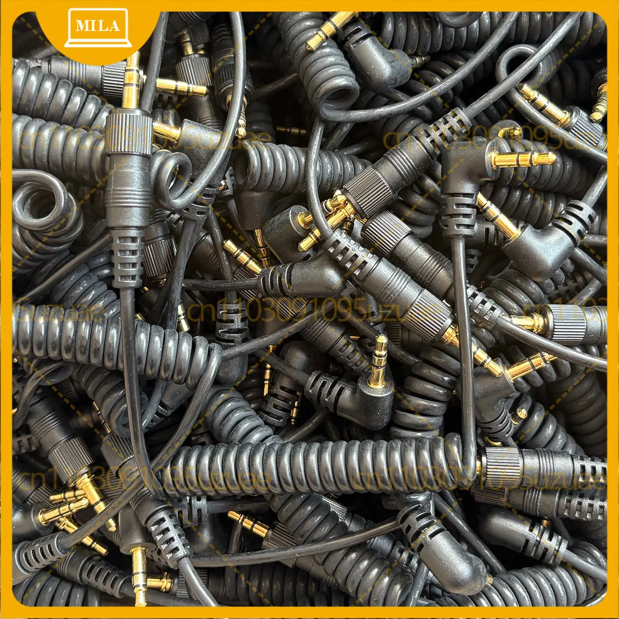 10Pcs For Saramonic SR-UM10-C35 TRS spring with locking audio cable