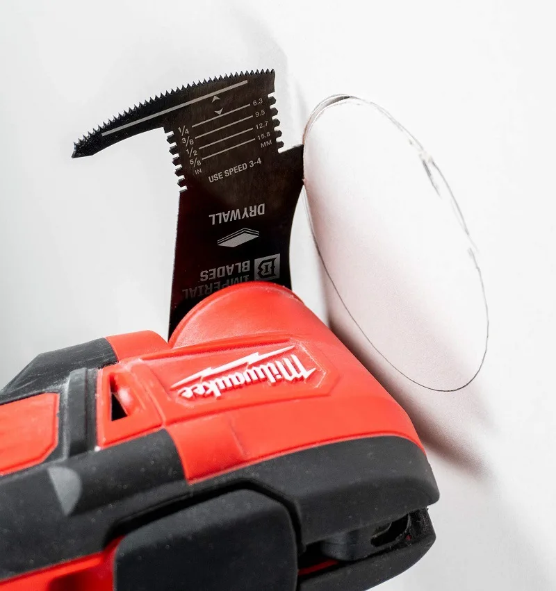 1/2pcs Oscillating Saw Blade Multi Tool Blade Multitool Blade Oscillating Tools For Plasterboard Wood Panel Cutting Accessories