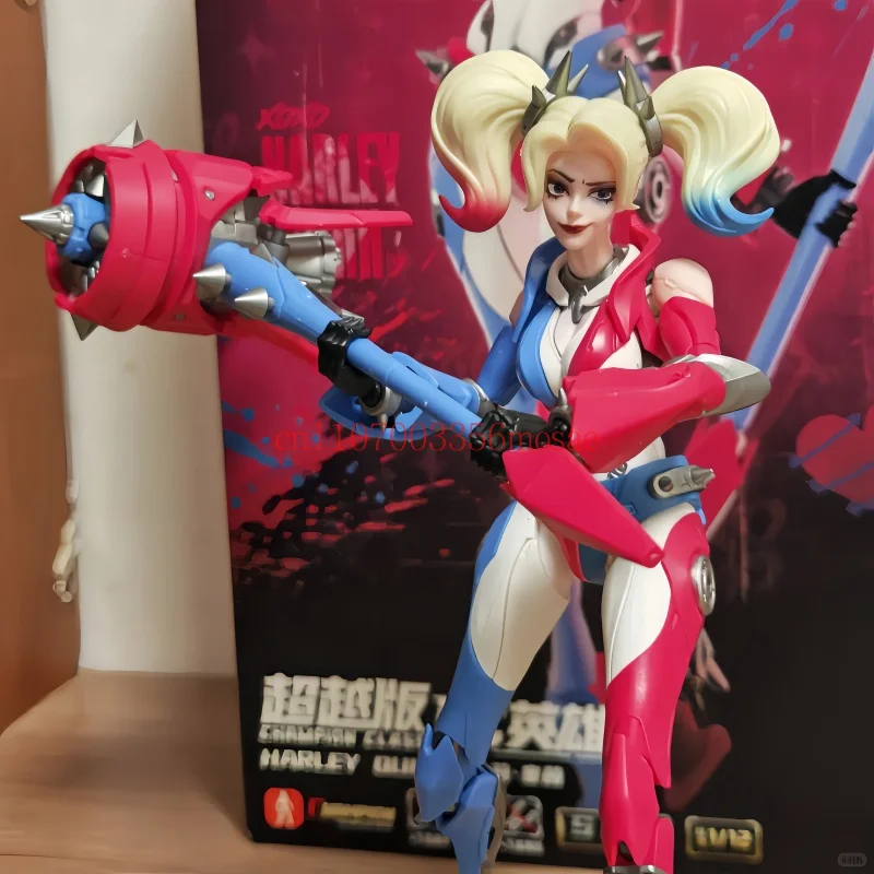 Blokees New Dc Heroes Series Champion Class Harley Quinn Nightwing Robin Movable Assembled Action Figures For Adult Collectors view 6