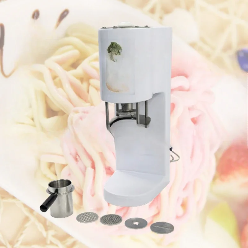 Coffee shop automatic snow soft ice cream machine manufacturer commercial noodles