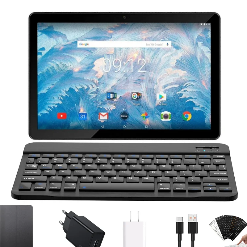 10 INCH 2GB RAM 32GB ROM 64-Bit 1920 X 1200 Pixels MTK8163 Quad-Core Tablet PC Q5-19 Android 9.0 Dual Camera