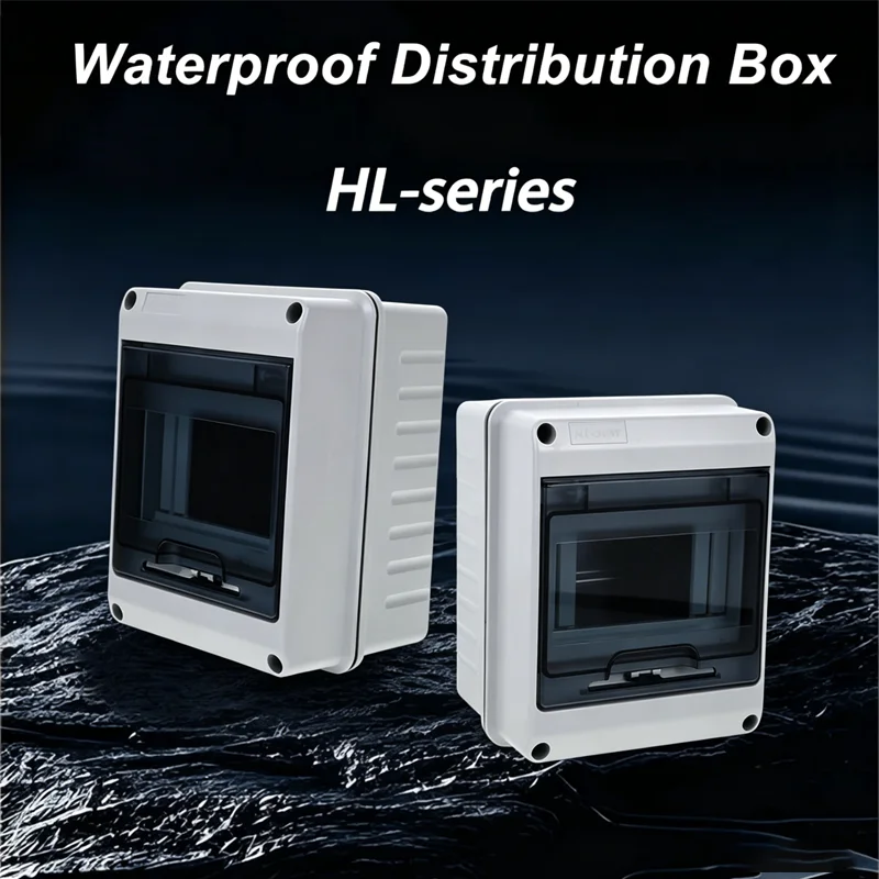 HT Series Junction Box 5/8/12/15/18/24Way Plastic Outdoor Electrical IP65 Box for Circuit Breaker Air Switches Box Distribut Box