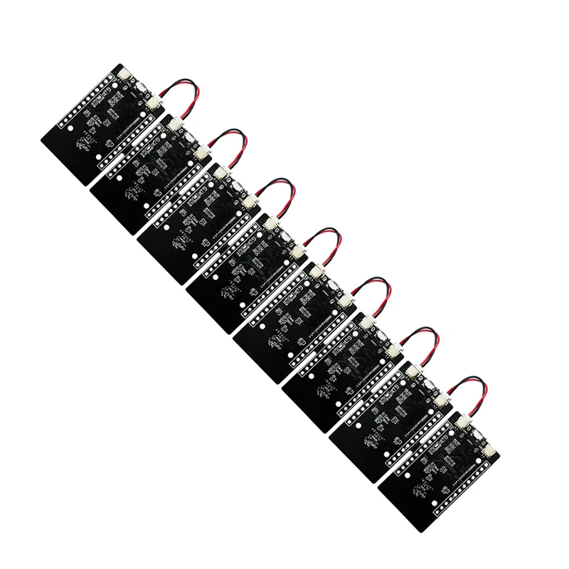 A45F-8Pcs Nmminer Bot Chain Lucky BTC Solo Lottery Ticket Miner Placa de desarrollo de ESP32-S3R8 de baja potencia