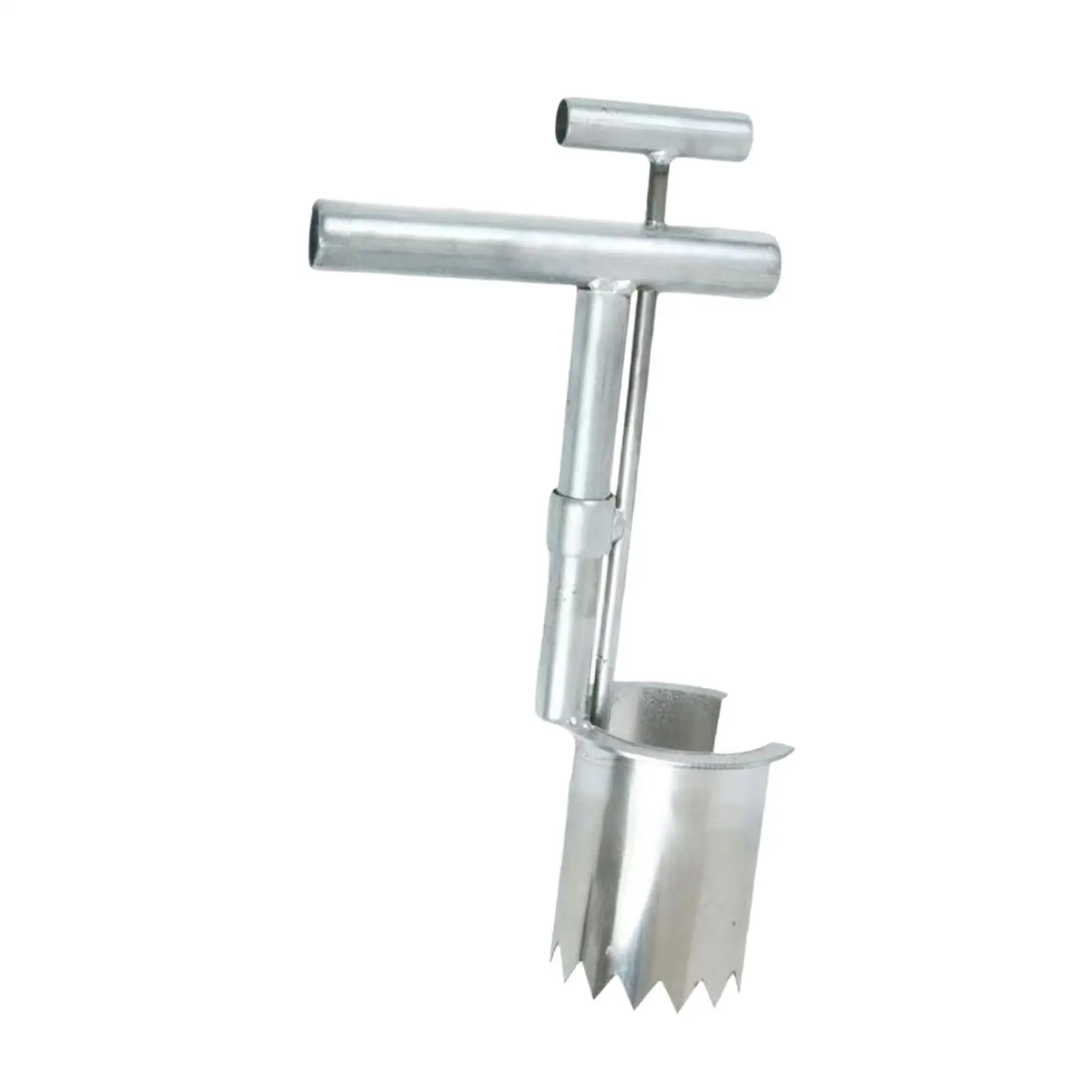 Efficient Metal Bulb Planter Tool for Flower Bed Planting Garden Transplanting Hand Seedling Transplanter