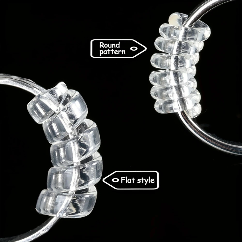 Picture 6: 3cps Guard Tightener Reducer Resizing Tool Transparent Spiral Based Ring Tools Spring Coil Ring Size Adjuster