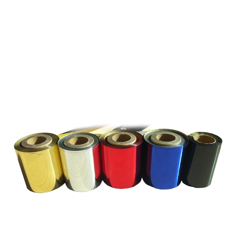 Foil gold silver red blue black color available for 8025 3025 Hot foil stamping machine