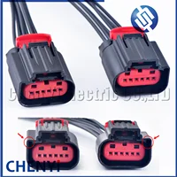 Conector de válvula de acelerador de Pedal de acelerador automático de 6 pines medidor de flujo de aire enchufe de arnés de cableado 1438153 -5 1- 1419168 -1 Para Ford Mazda