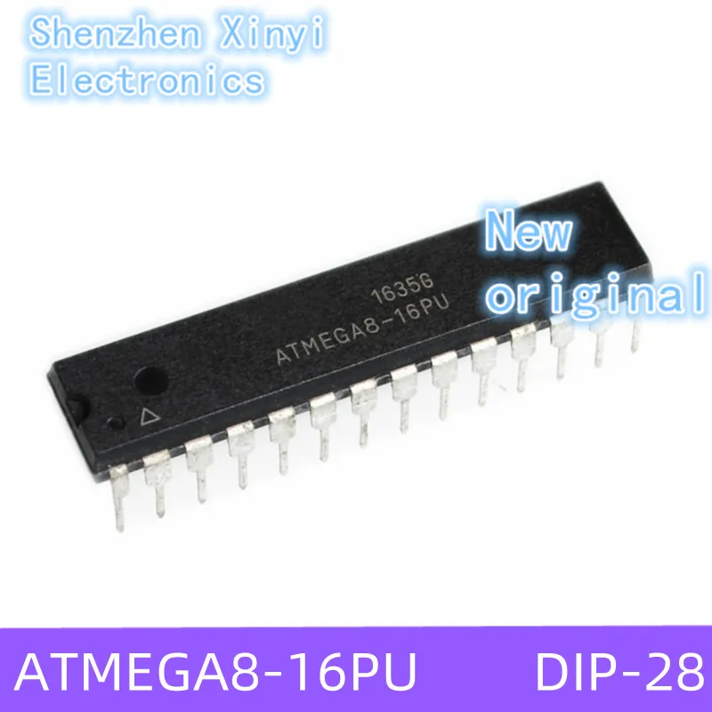 العلامة التجارية الجديدة الأصلي ATMEGA8-16PU ATMEGA8 GA8-16PU DIP-28 رقاقة متحكم صغير