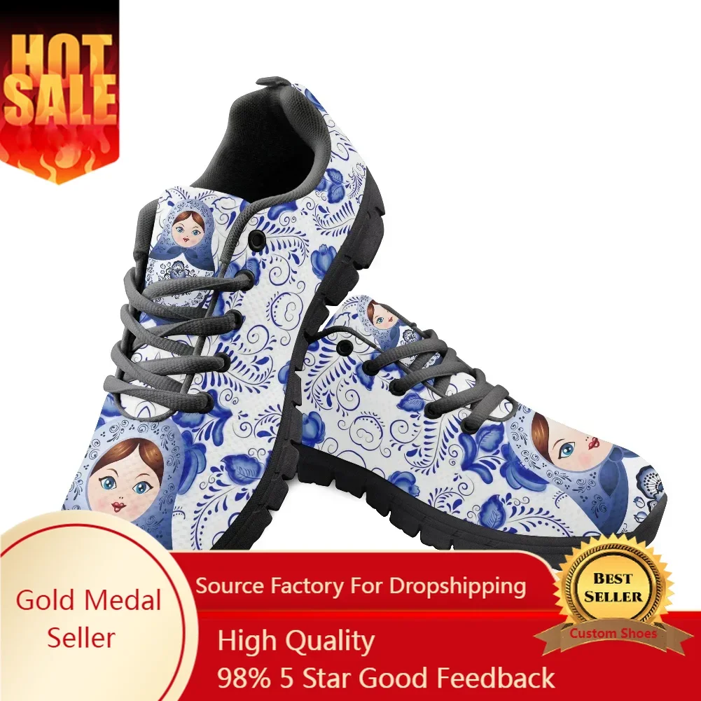 

Matryoshka Doll Russia Memory Foam Sports Shoes Mens Womens Teenager Kids Children Customized Sneakers High Quality Couple Shoes