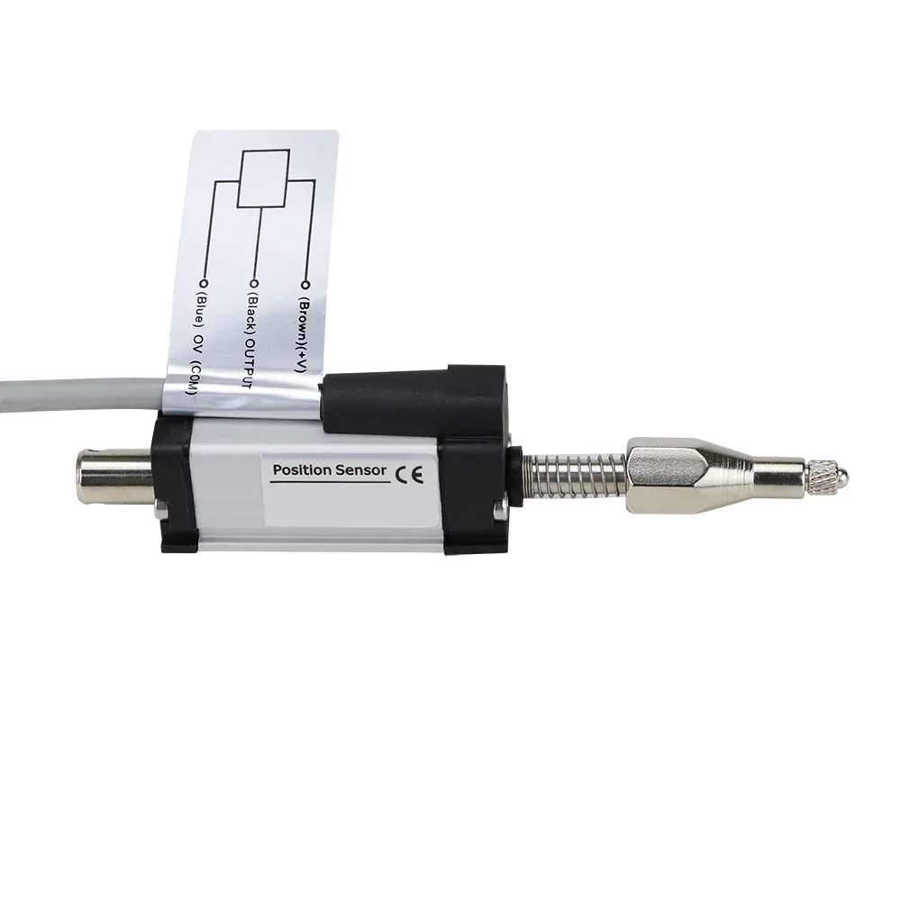 Long Use Life Spring Loaded Linear Potentiometer Linear Potentiometer Position Sensor Small Linear Sensor for IT Equipment