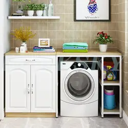 Bathroom Cabinet Tower ShelfOver the Toilet Storage, Space Saver Rack, Organizer Accessories, Sturdy