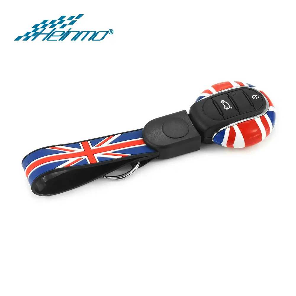 For MINI Cooper JCW S F54 F55 F56 F57 F60 Clubman Countryman Accessories Car Key Cover Rope Key Case Styling Holder Protection