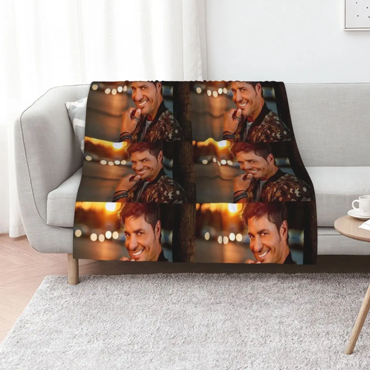 chayanne classic photoshoot Throw Blanket Luxury St Sleeping Bag Polar Multi-Purpose manga Plaid Blankets