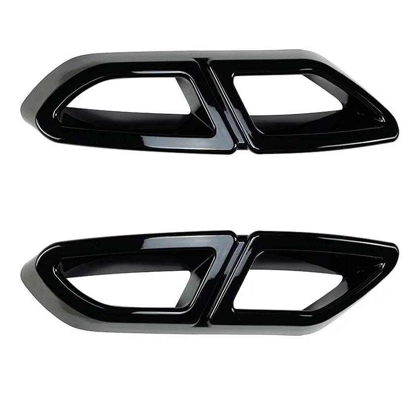 For Volkswagen Passat B8 2017-2019 ABS Car Tail Pipe Throat Muffler Exhaust Pipe Tail Cover Trim Car Accessories