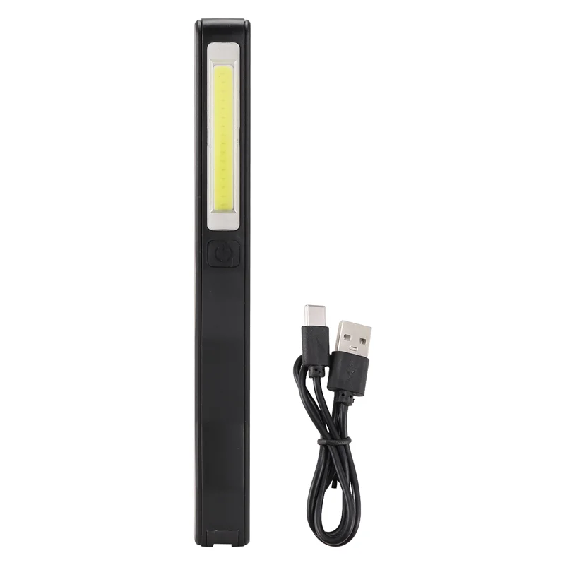 【Flash Sale】Rechargeable LED COB Portable Camping Work Inspection Light Lamp Hand Torch Magnetic For Household Workshop Automobi