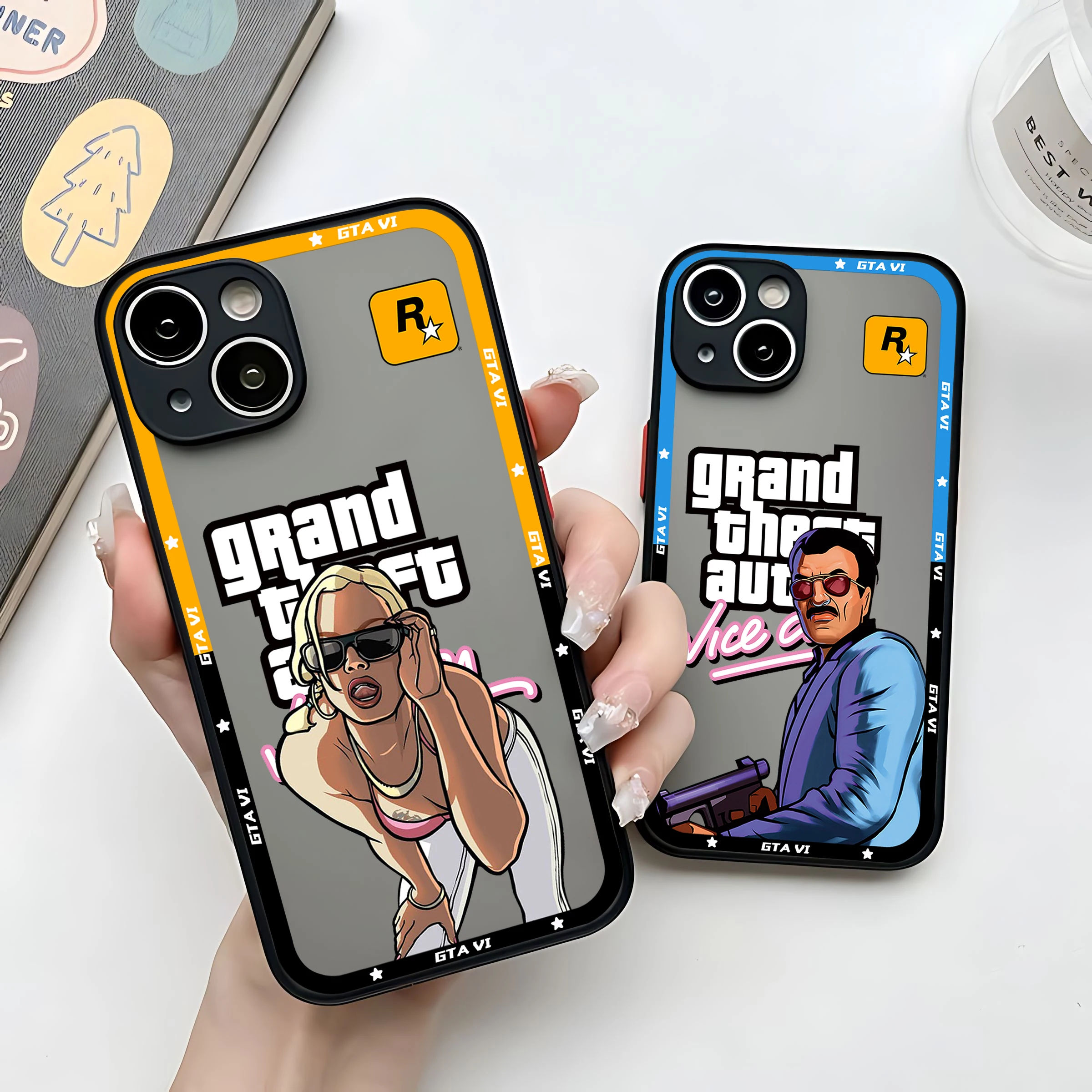 حافظة لهاتف آيفون 17 16e 16 15 14 13 12 11 Pro Air Max XR XSMax 7 8 6s Plus غطاء خلفي شفاف غير لامع