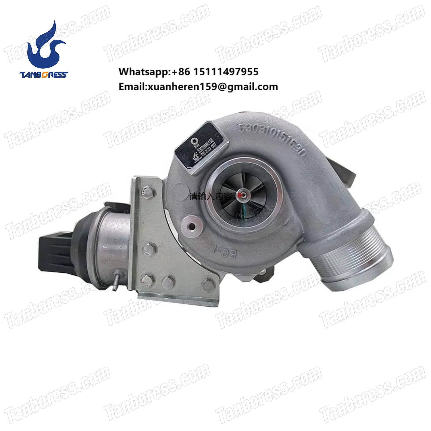 

Great Wall Haval Turbocharger Price for Turbo Boost Control BV43 K03 Turbo Model 53039700155 1118100-ED01 New Condition