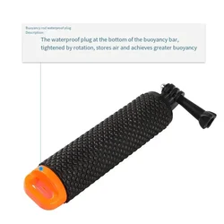 New Float Hand Grip Buoyancy Rod Pole Stick Monopod Tripod For Camera Handheld Stabilizer For Underwater Photography