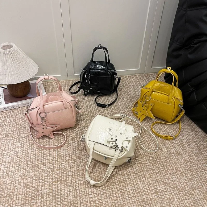 Elegant Classic Diaper Bag Women Crossbody Shoulder Bag High End Minimalist Solid Color Trendy For Shopping Leisure