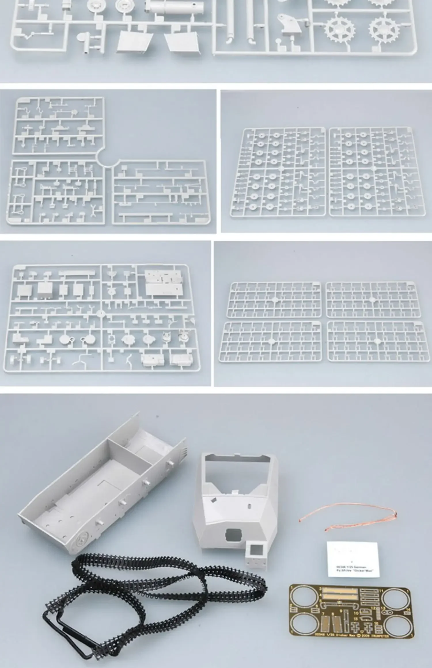 Trompetista Kit Modelo Montado 00348 Pz Alemão. Sfl. Pistola Autopropelida IV A Dicker Max 1/3