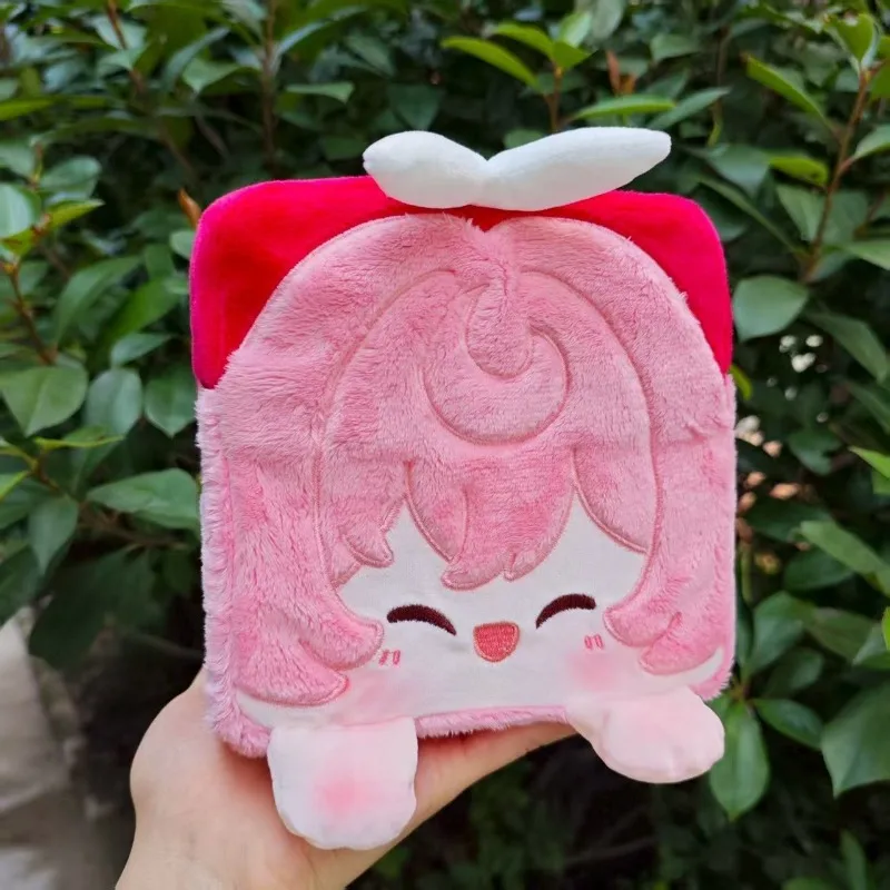 Prevendita 45 giorni Anime 2025 Gioco Honkai: Star Rail Cos Hyacinthia Hyacine Cuscino di tiro in peluche quadrato unisex 15 cm Regalo di compleanno