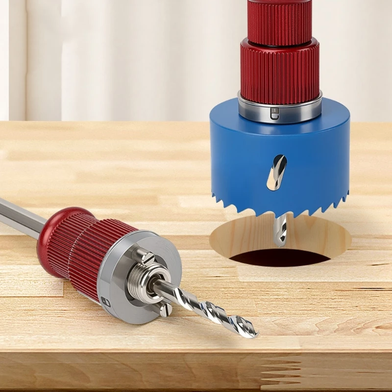 Toothed Cylindrical Hole with Machined Anodized Arbor for Drill Connected and Pipe Related Opening Tasks high quality