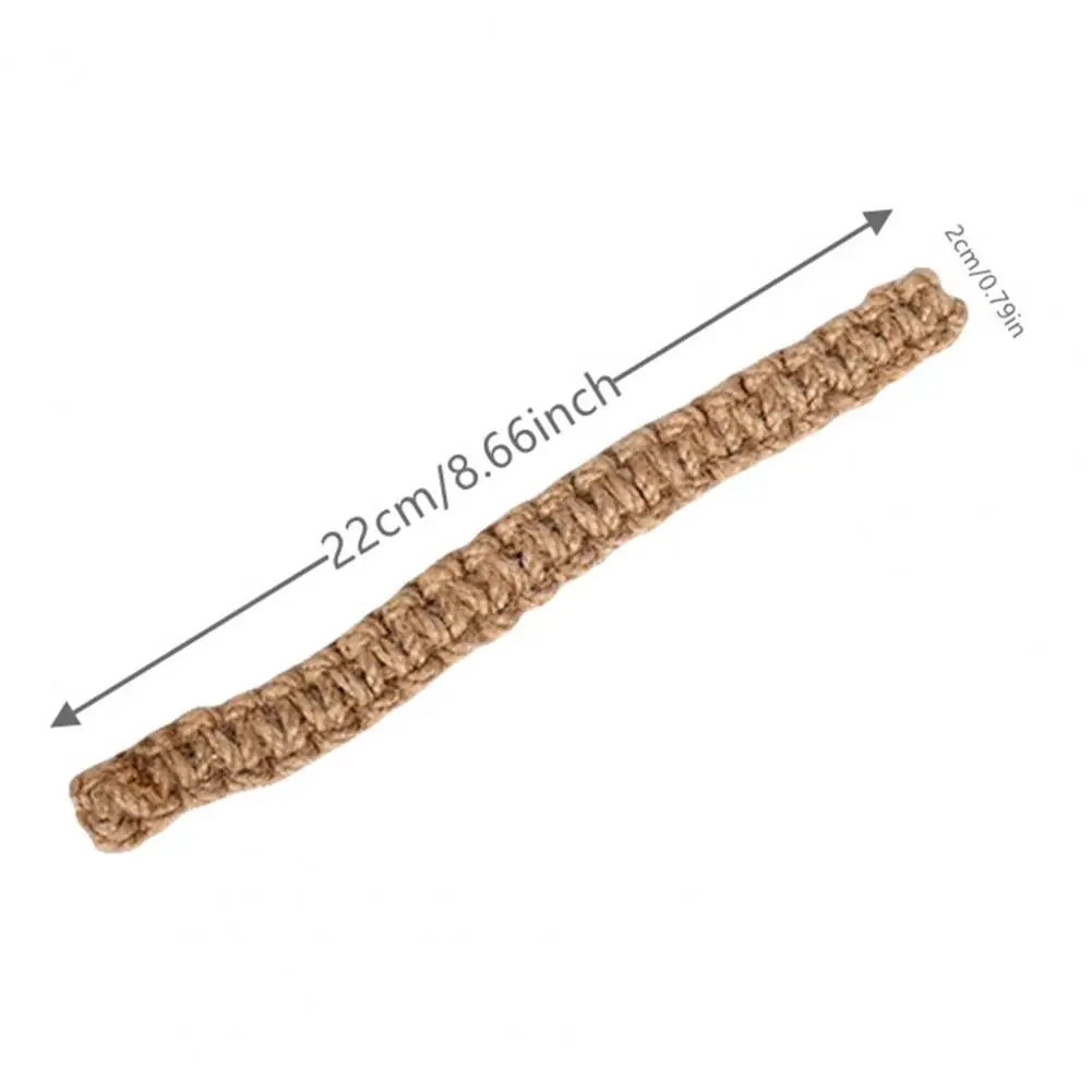 Hemp Rope Curtain Ties Jute Braided Curtain Holdback Rope Classic Style Decorative Tiebacks Home Decoration for Window