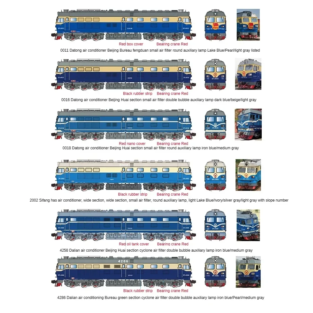 N スケール 1/160 東風 4C ディーゼル機関車 DF4C タッチ照明鉄道車両おもちゃさまざまなスタイルが利用可能