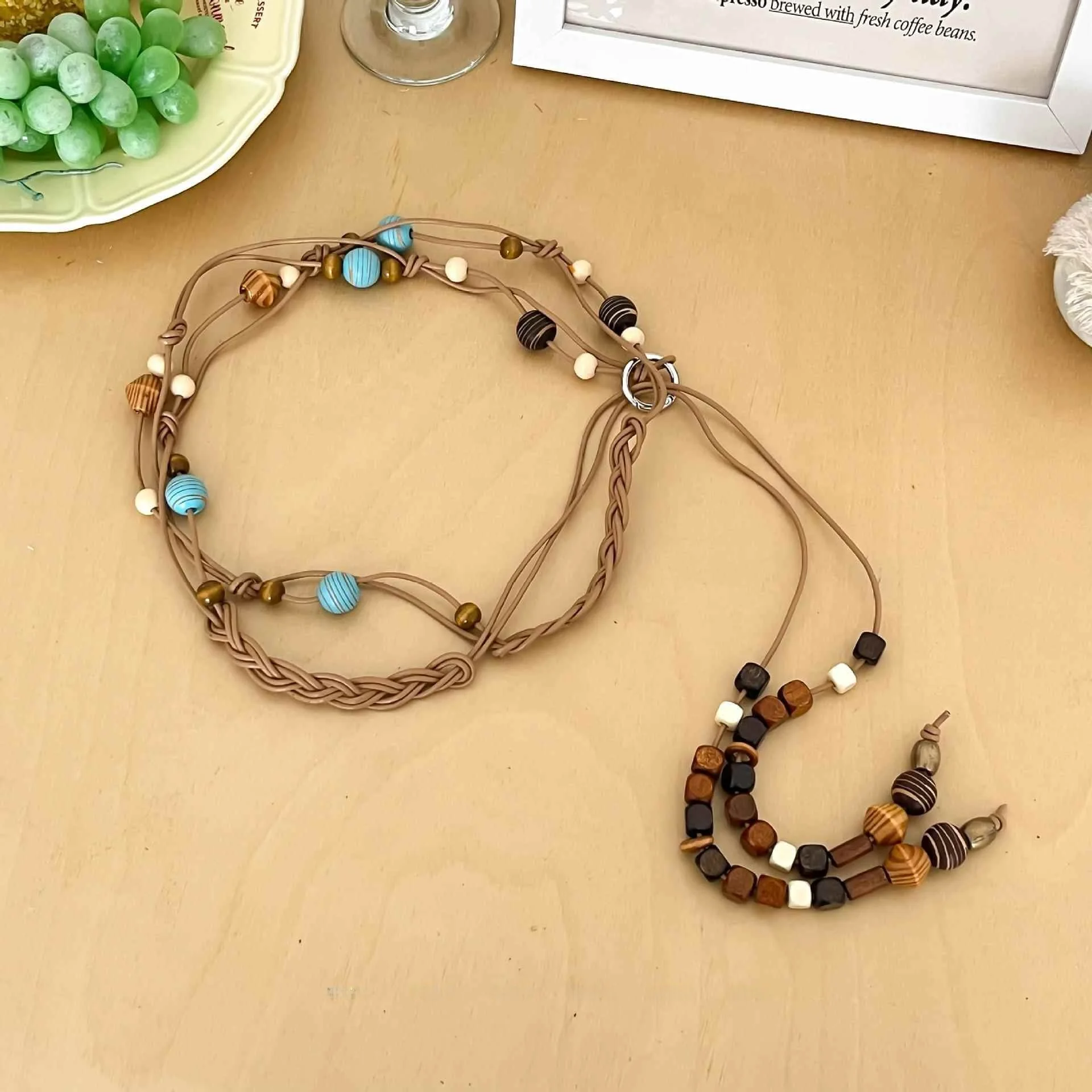 Bohemian Waist Chain Dress Waist Accessory Drawstring Boho Belt Western Style Rope Belt Ethnic Style Women's Fashion Accessory