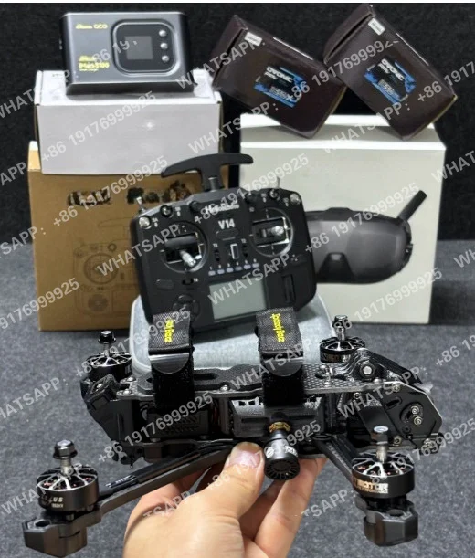 5. O4pro Video Transmission: Training and competition Huafei's dedicated small cannon 5-inch FPV