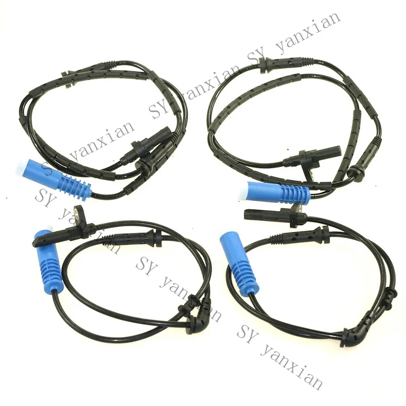 SY+ 4* Front Rear L+R ABS Wheel Speed Sensor For MINI Cooper 34526851501 34526851500
