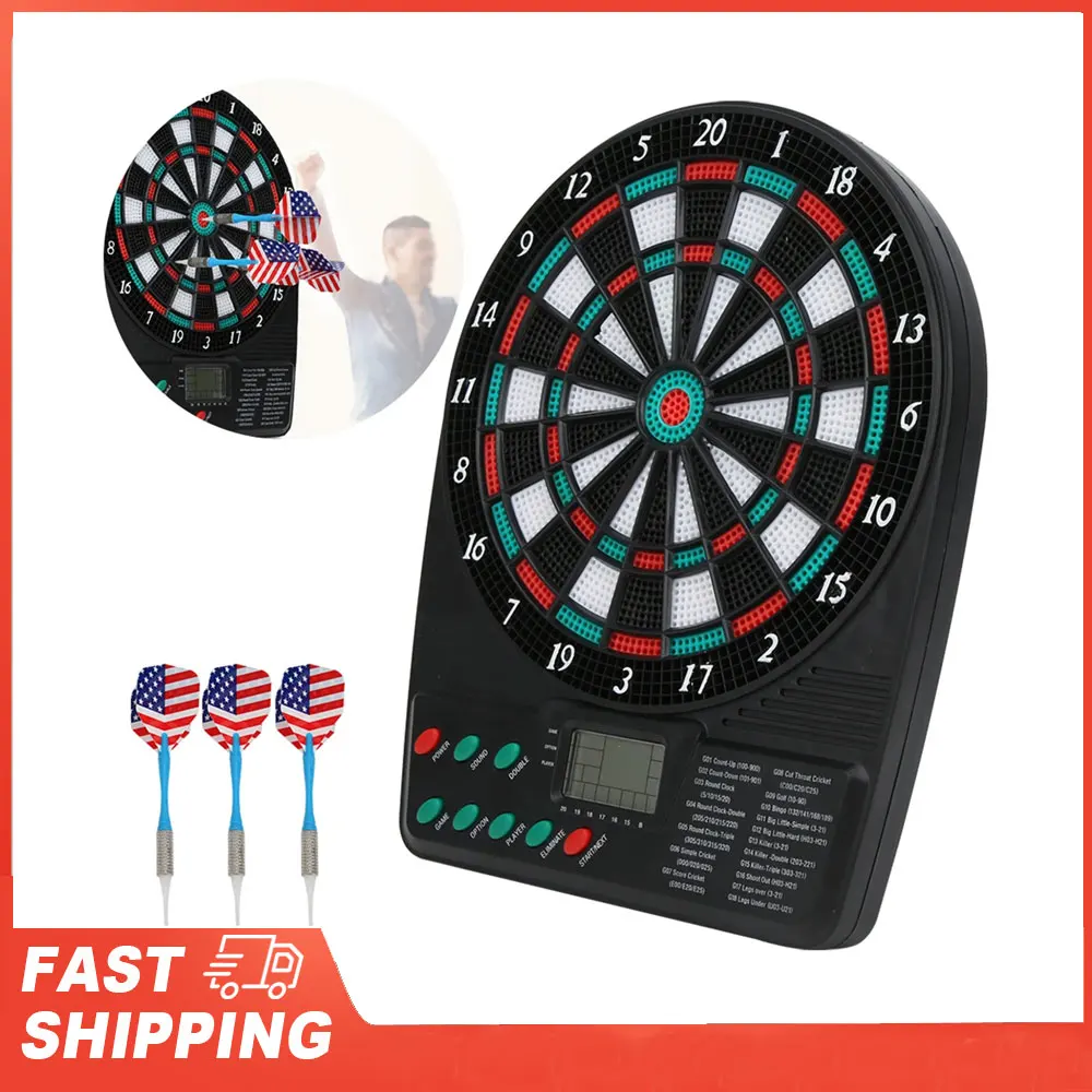 

Family Leisure Target Electronic Automatic Scoring Soft Board Set Entertainment Electronic Board Electronic Tool
