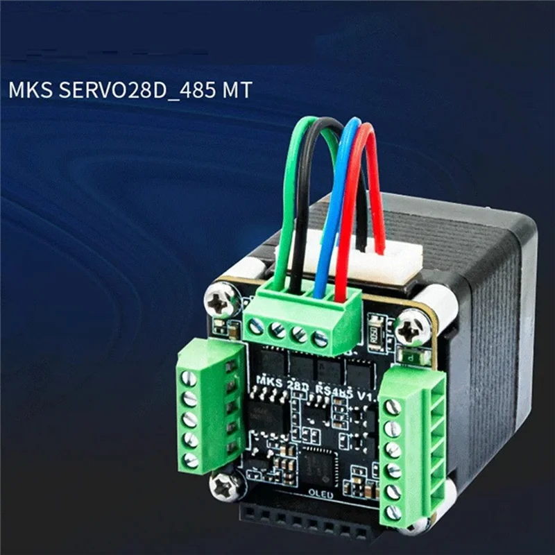 

Новейший драйвер шагового двигателя MKS SERVO28D 485 MT с замкнутым контуром для Gen_L FOC, тихий и эффективный