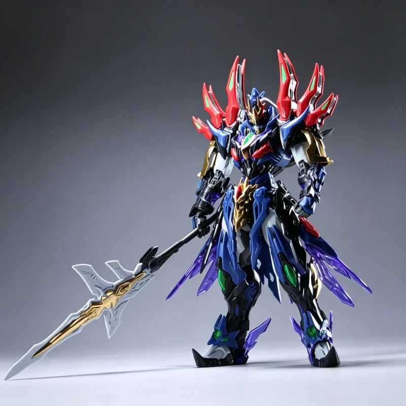Motor Nuclear HG BX-XH01 Brisk Valor Xiang Yu Kit de Modelo Ultra Posable, Figura de Acción Mecha China, Juguete de Fácil Montaje para Principiantes