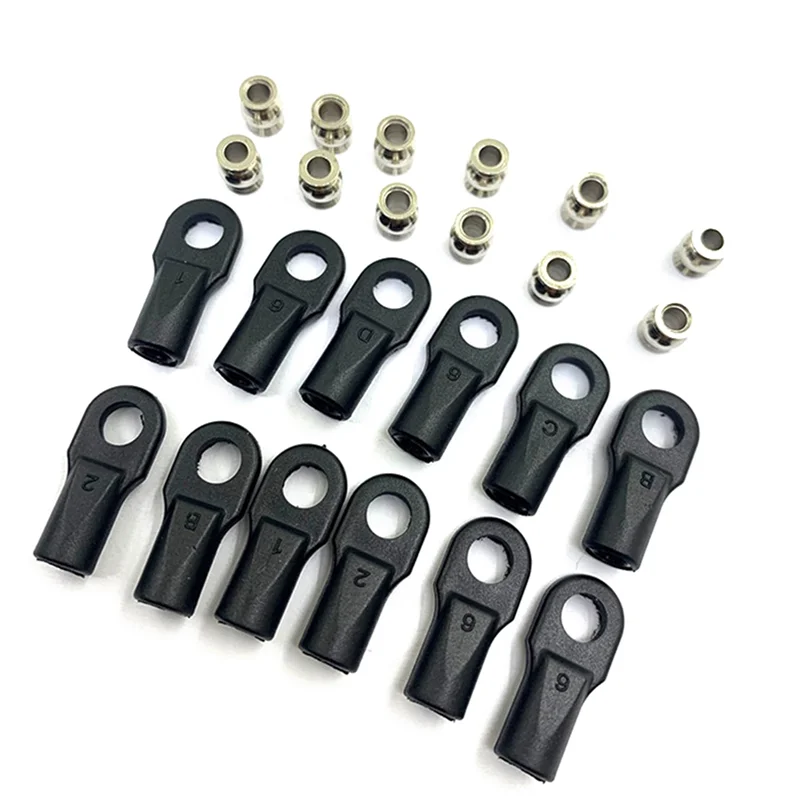 72Pcs 5347 Rod End Ball Joint General Trolley Ball Sets For 1/10 Traxxas E-REVO REVO SUMMIT