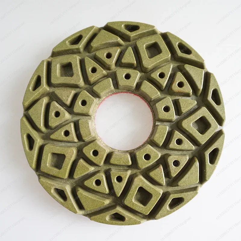 SN141 100mm 4inch Polygon Diamond Edge Polishing Pads  for Stone Granite Marble Concrete Chamfering Wheel