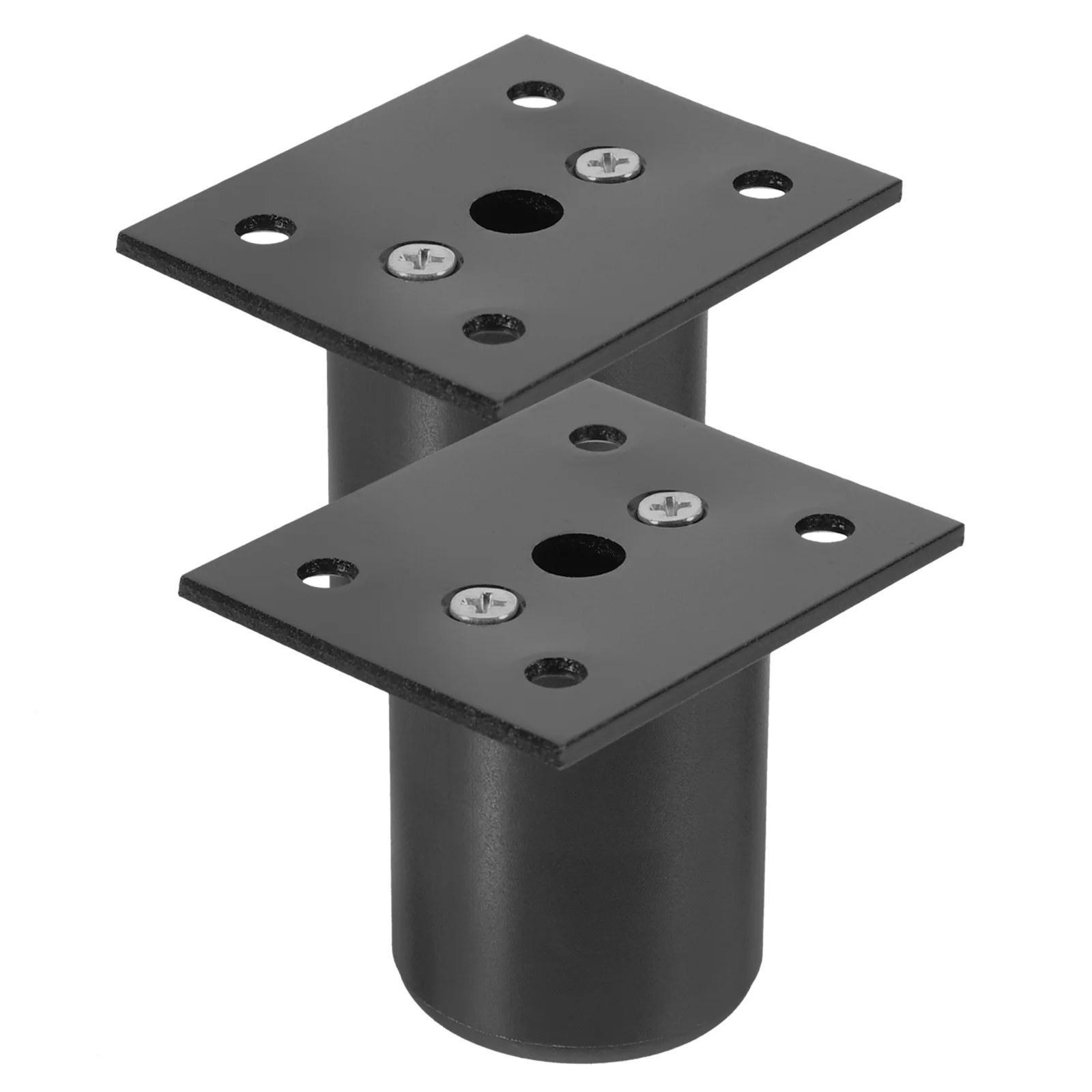 Pernas ajustáveis de liga de alumínio para móveis, 2 peças, suporte para armário de sofá, substituição, durável, resistente, banco de mesa, pés de sofá