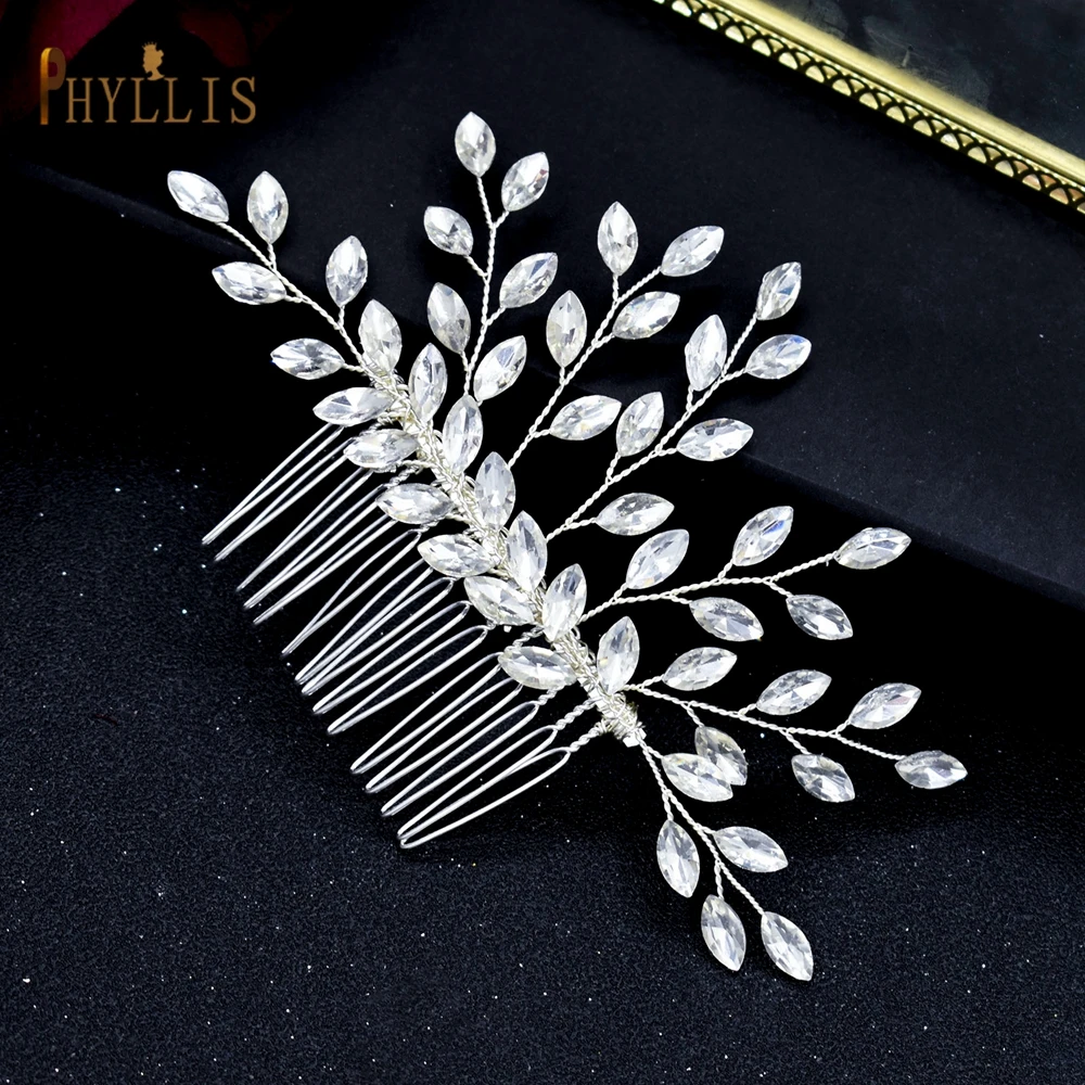 A435 Shiny Bridal Hoofdband Prinses Diamond Crown Rhinestone Accessorie Voor Vrouwen Tiara Crystal Bruids Hoofddeksel Bruid Hoofdtooi