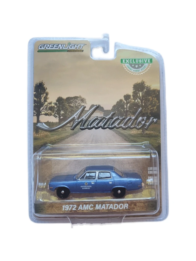 1:64 GreenLight 1967 Impala Sports Sedan Chevrolet 1991 Ford LED Taxi 1972 AMC MATADor 2013 Chevrolet Cruze-Santiago Chile Cars