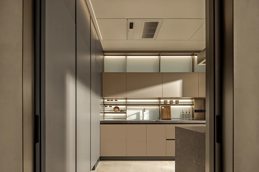 Sanhai Stile moderno Design interno Piano da pavimento 3D Rapportazione massima Costruzione Disegno Bozza Aumento alto Casa Camera da letto Interno