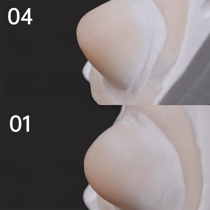 1pc Silikon Gefälschte Kinn Höhe Erhöhen Gestaltung Kinn Pad Cosplay Höhe-Verbesserung Prothetische Haut Make-Up Zubehör