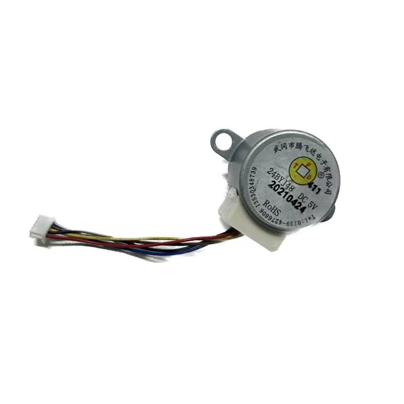 4-Phase 5-Wire DC Gear Stepper Motor 5V 24BYJ48 Reduction Motor Ratio 64:1 for Single Chip Microcomputer/Camera Monitoring