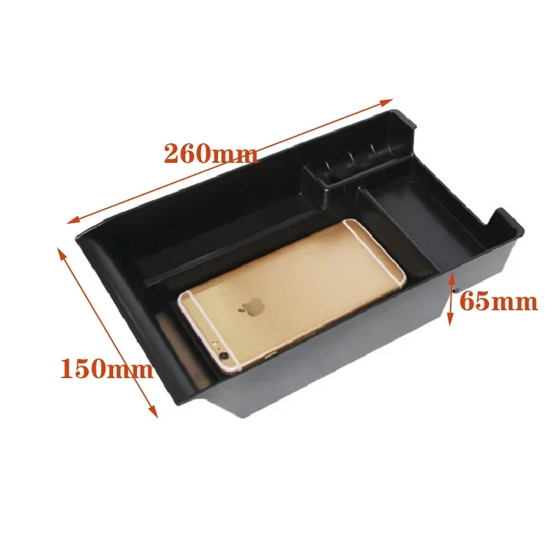 For BMW X5 E70 X6 E71 2014 - 2018 Car Styling Plastic Interior Armrest Storage Box Container Tray Car Accessories