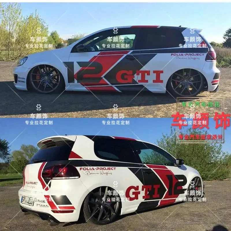 Car stickers Body exterior decoration personalized custom fashion decals FOR VW golf Gti Mk7 golf 8