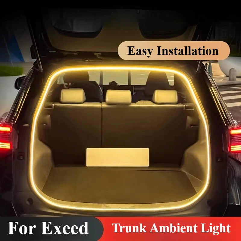 

Для Exeed Exlantix ET/MX/RX/VX/LX: Подсветка багажника, фоновая подсветка, задние фонари, аксессуары для модификации интерьера, декоративные элементы, принадлежности